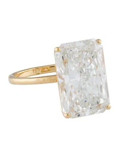 Pre-owned Engagement Ring 12.04ct Lab-grown Diamond Engagment Ring In Multi