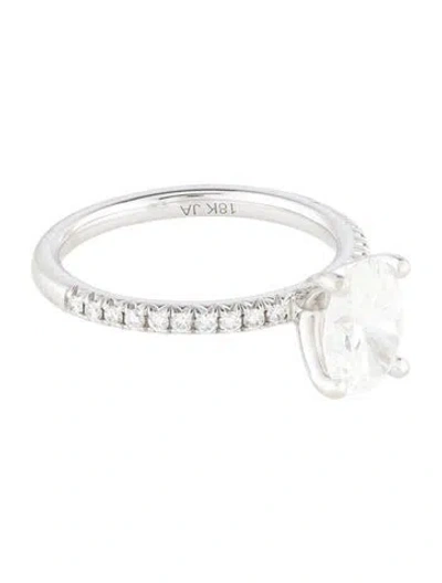 Pre-owned Engagement Ring 1.29ctw Diamond  In Multi