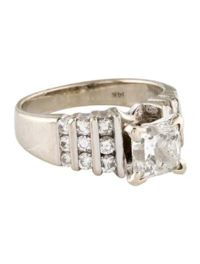 Pre-owned Engagement Ring 1.30ct Diamond  In Multi