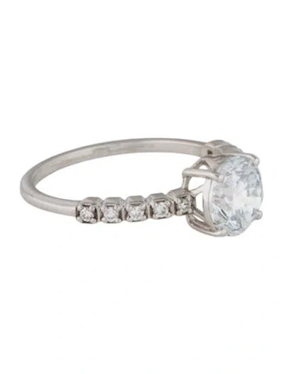 Pre-owned Engagement Ring 1.41ct Lab-grown Diamond  In Multi