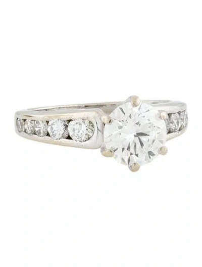 Pre-owned Engagement Ring 1.44ct. Diamond  In Multi