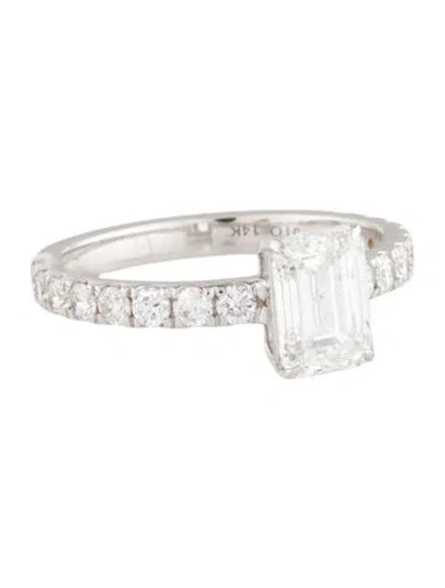 Pre-owned Engagement Ring 1.46ct Lab-grown Diamond  In Multi
