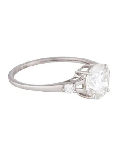Pre-owned Engagement Ring 1.48ct Lab-grown Diamond  In Multi