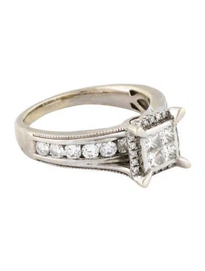 Pre-owned Engagement Ring 14k 1.26ctw Diamond  In Multi