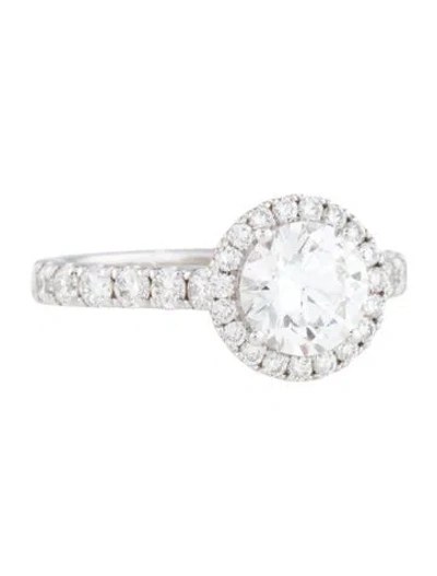 Pre-owned Engagement Ring 14k 1.47ct Lab-grown Diamond  In Multi