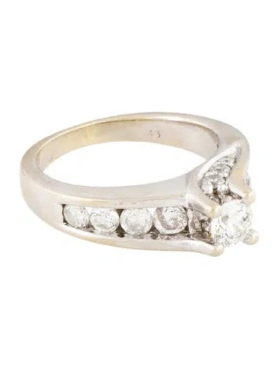 Pre-owned Engagement Ring 14k 1.51ctw Diamond  In Multi