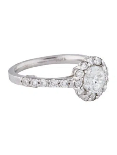 Pre-owned Engagement Ring 14k 1.55ctw Diamond  In Multi