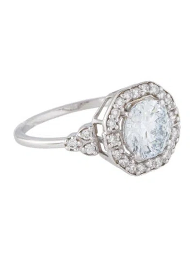 Pre-owned Engagement Ring 14k 1.75ctw Lab-grown Diamond  In Multi