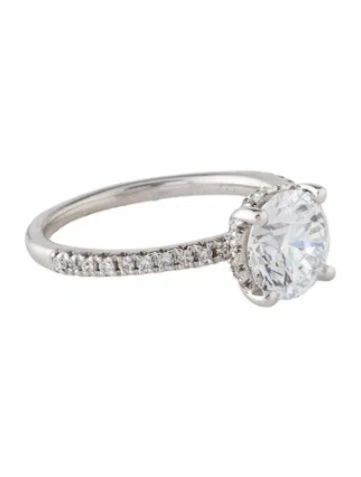 Pre-owned Engagement Ring 14k 2.02ct Lab-grown Diamond  In Multi