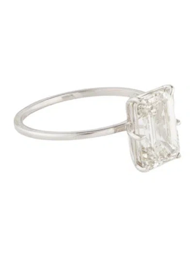 Pre-owned Engagement Ring 14k 2.64ctw Lab-grown Diamond  In Multi