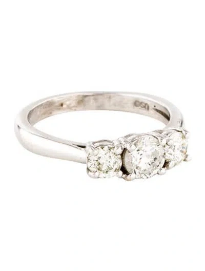 Pre-owned Engagement Ring 14k Diamond  In Multi