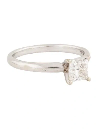 Pre-owned Engagement Ring 14k Diamond  In Multi