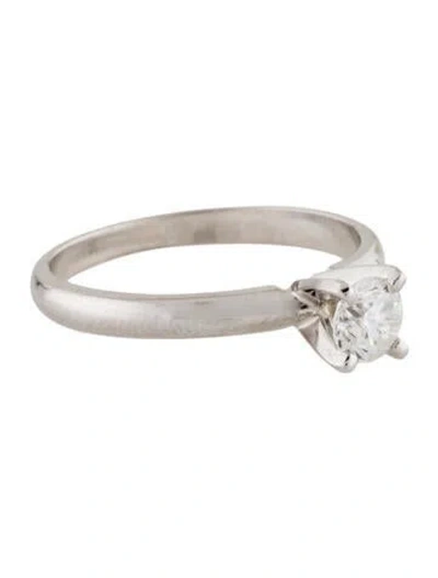 Pre-owned Engagement Ring 14k Diamond  In Multi