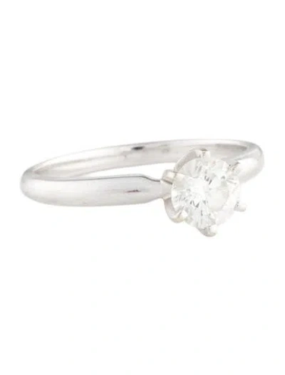 Pre-owned Engagement Ring 14k Diamond  In Multi