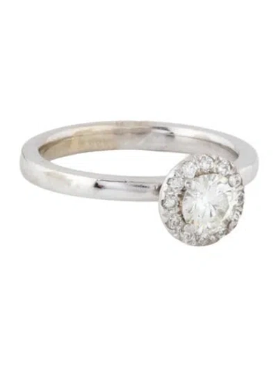 Pre-owned Engagement Ring 14k Diamond  In Multi
