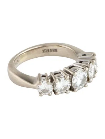 Pre-owned Engagement Ring 14k Moissanite  In Multi
