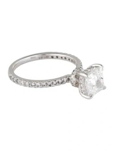 Pre-owned Engagement Ring 1.50ct Lab-grown Diamond  In Multi