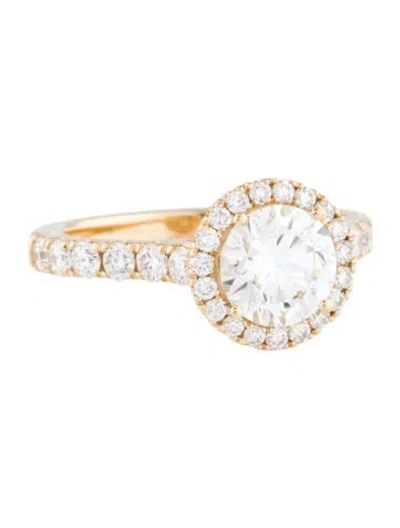 Pre-owned Engagement Ring 1.50ct Lab-grown Diamond  In Multi