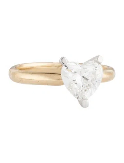 Pre-owned Engagement Ring 1.50ct Lab-grown Diamond  In Multi
