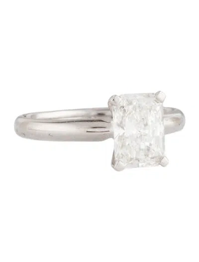 Pre-owned Engagement Ring 1.50ct. Lab-grown Diamond  In Multi