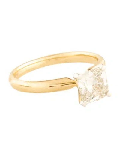 Pre-owned Engagement Ring 1.50ct Lab-grown Diamond  In Multi