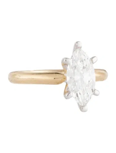 Pre-owned Engagement Ring 1.50ct Lab-grown Diamond  In Multi