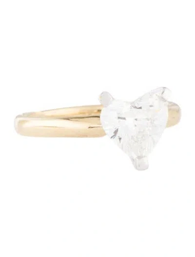Pre-owned Engagement Ring 1.50ct Lab-grown Diamond  In Multi