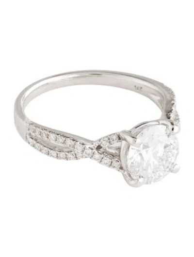 Pre-owned Engagement Ring 1.50ct Lab-grown Diamond  In Multi