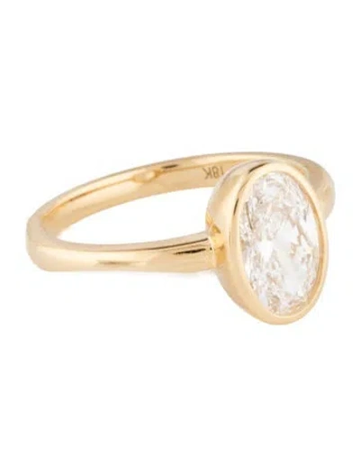 Pre-owned Engagement Ring 1.50ct Lab-grown Diamond  In Multi