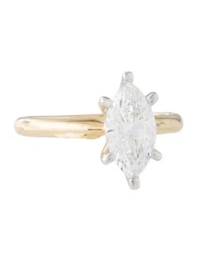 Pre-owned Engagement Ring 1.50ct Lab-grown Diamond  In Multi