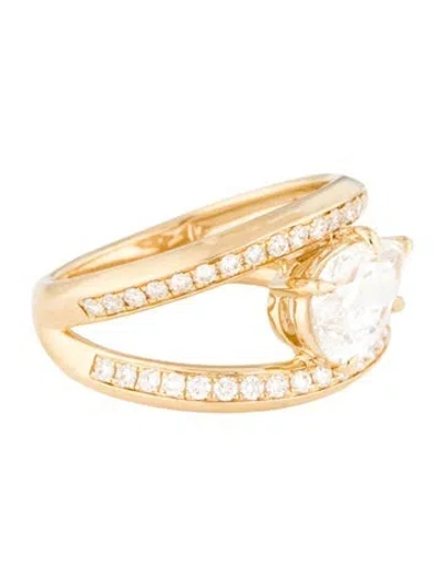 Pre-owned Engagement Ring 1.51ct Lab-grown Diamond  In Multi