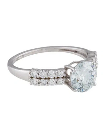 Pre-owned Engagement Ring 1.51ct Lab-grown Diamond In Multi