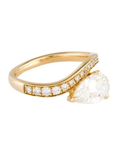 Pre-owned Engagement Ring 1.52ct Lab-grown Diamond  In Multi