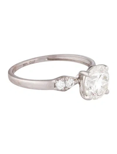 Pre-owned Engagement Ring 1.52ct Lab-grown Diamond  In Multi