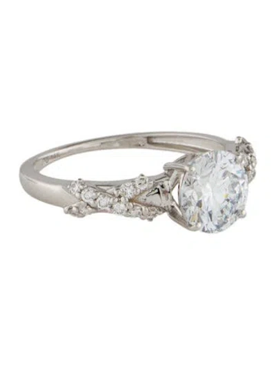 Pre-owned Engagement Ring 1.52ct Lab-grown Diamond In Multi