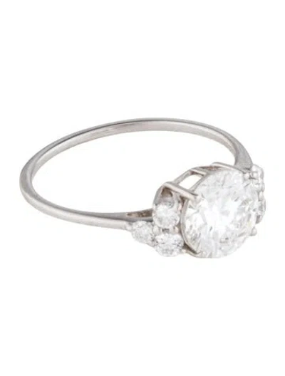 Pre-owned Engagement Ring 1.53ct Lab-grown Diamond  In Multi