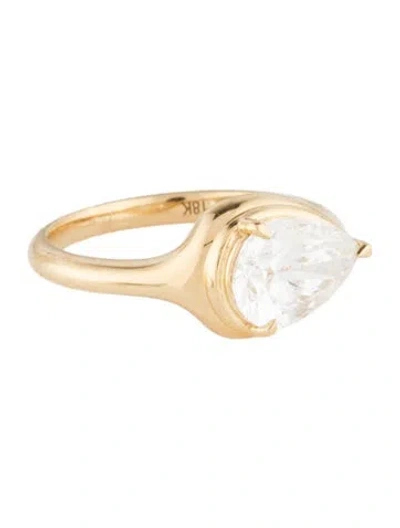 Pre-owned Engagement Ring 1.54ct Lab-grown Diamond  In Multi