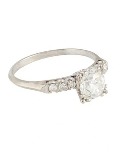 Pre-owned Engagement Ring 1.57ct Diamond  In Multi