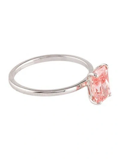 Pre-owned Engagement Ring 1.65ctw Lab-grown Diamond Solitaire  In Multi