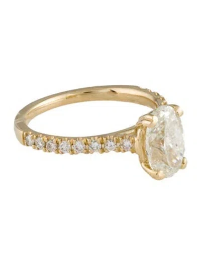 Pre-owned Engagement Ring 1.66ct Diamond  In Multi