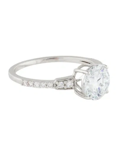 Pre-owned Engagement Ring 1.71ct Lab-grown Diamond In Multi