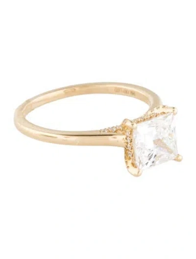 Pre-owned Engagement Ring 1.75ct Lab-grown Diamond  In Multi