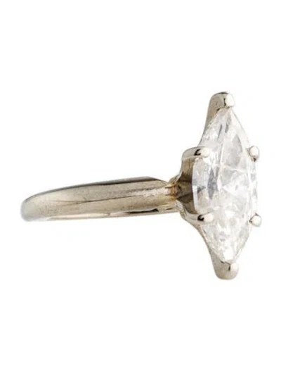 Pre-owned Engagement Ring 1.85ct Diamond  In Multi