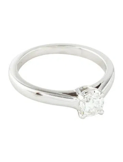 Pre-owned Engagement Ring 18k Diamond  In Multi