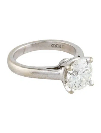 Pre-owned Engagement Ring 1.94ctw Diamond  In Multi
