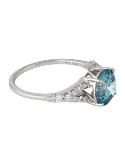 Pre-owned Engagement Ring 2.00ct Lab-grown Diamond  In Multi