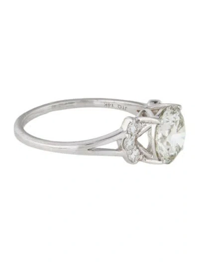 Pre-owned Engagement Ring 2.00ctw Lab-grown Diamond  In Multi