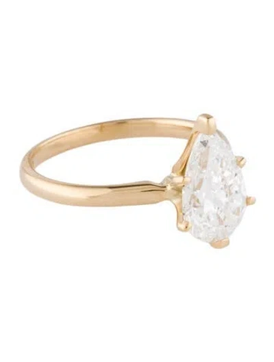 Pre-owned Engagement Ring 2.00ctw Lab-grown Diamond  In Multi