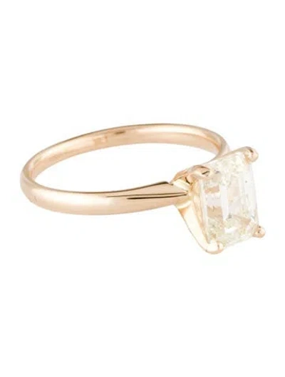 Pre-owned Engagement Ring 2.01ctw Diamond  In Multi