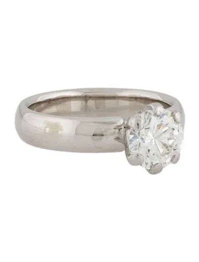 Pre-owned Engagement Ring 2.02ct Diamond Solitaire  In Multi